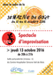 Théâtre improvision Semaine du Goût 2016 au CHB