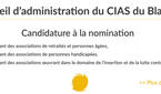 Conseil d’administration du CIAS du Blaisois