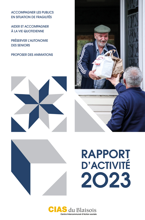 Rapport Activité 2023 CIAS du Blaisois couverture