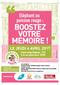 rdv santé : booster votre mémoire