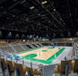 Jeu de paume - intérieur vide terrain basket