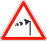 Attention danger panneau vent